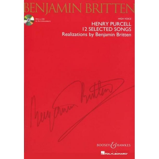 12 Selected Songs : Realizations by Benjamin Britten