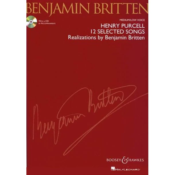 12 Selected Songs : Realizations by Benjamin Britten