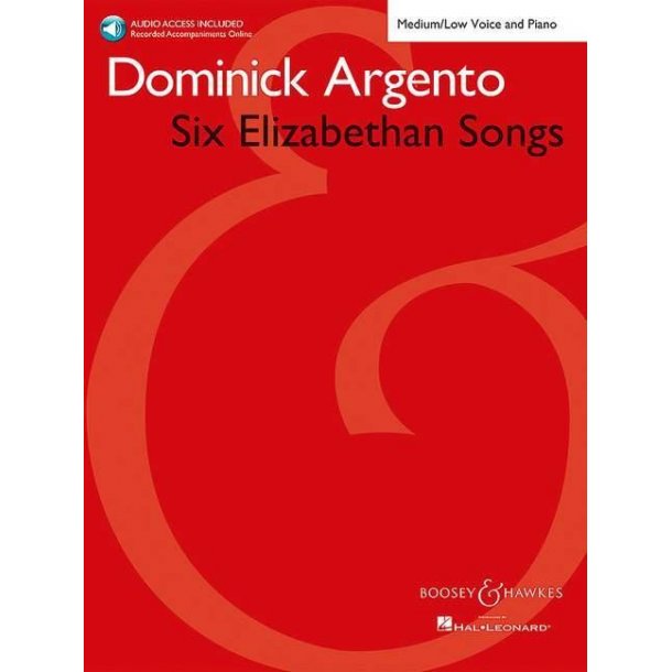 Six Elizabethan Songs : Song Cycle