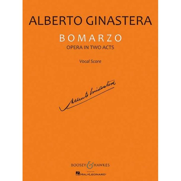 Bomarzo op. 34 : Opera in Two Acts
