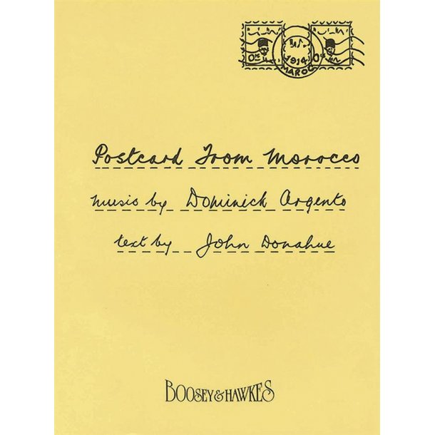 Postcard from Morocco : Opera in one act