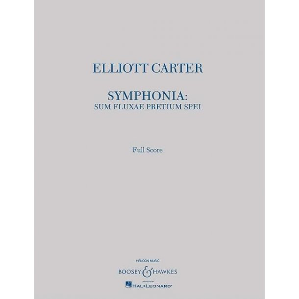 Symphonia: sum fluxae pretium spei