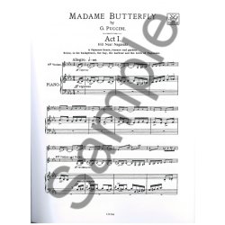 Giacomo Puccini: Madame Butterfly (Vocal Score)