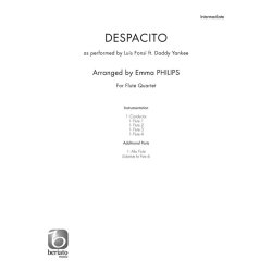 Despacito : as performed by Luis Fonsi ft. Daddy Yankee