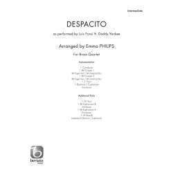 Despacito : as performed by Luis Fonsi ft. Daddy Yankee