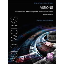 Visions : Concerto for Alto Saxophone and Concert Band