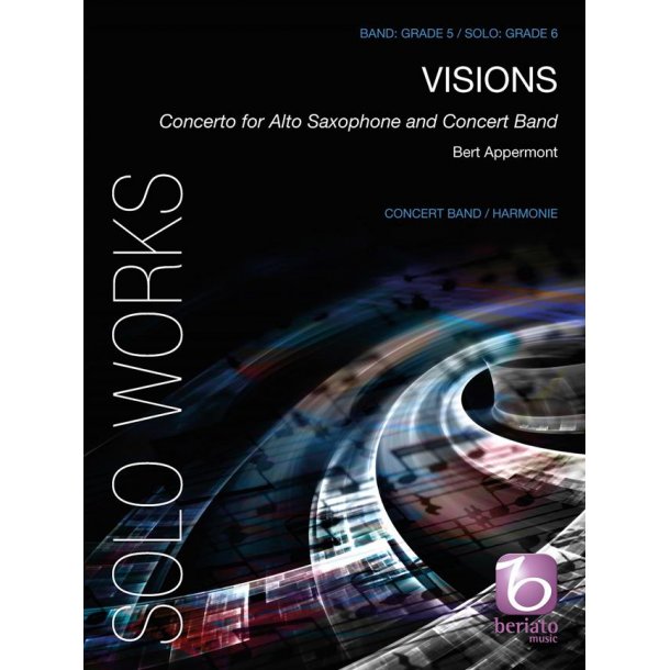 Visions : Concerto for Alto Saxophone and Concert Band