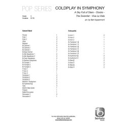 Coldplay in Symphony : A Sky Full of Stars - Clocks - The Scientist - Viva La Vida