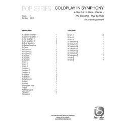 Coldplay in Symphony : A Sky Full of Stars - Clocks - The Scientist - Viva La Vida