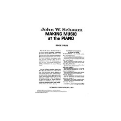 John W. Schaum: Music Making At The Piano Book 4 Level 3