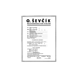 Otakar Sevcik: Ubungsthemen Hierzu Op.2