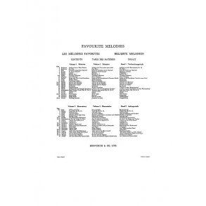 Favourite Melodies Vol.1 Pf