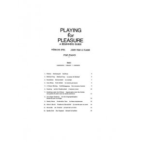 Longmire, J Playing For Pleasure 3 Grade 1 Pf