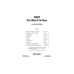 Williams: Fourth Easy Album For The Organ