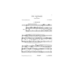 Pasfield, W R Five Contrasts Clt/Pf