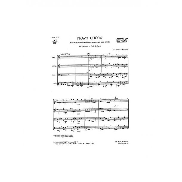 Pravo Choro Bulgarian Folk Dance Kostowa Perc