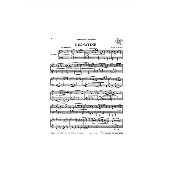 Joseph Jongen: Sonatine Menuetto Rondo