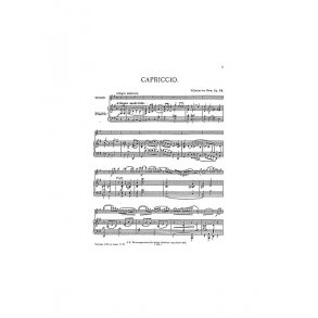 Willem Ten Have: Capriccio For Violin And Piano Op.24