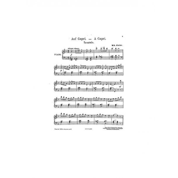 W. Aletter: Auf Capri