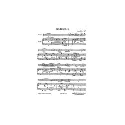 Franz Drdla: Madrigal For Violin And Piano Op.25