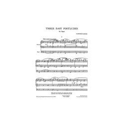 Clifford Harker: Three Easy Postludes For Organ