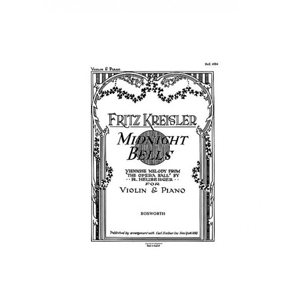 Richard Heuberger: Midnight Bells (Violin/Piano)