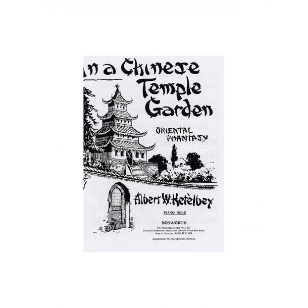 Albert Ketelbey: In A Chinese Temple Garden (Piano Solo)