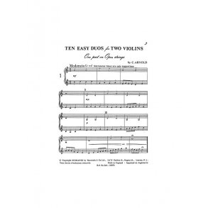 C. Arnold: Ten Easy Duos