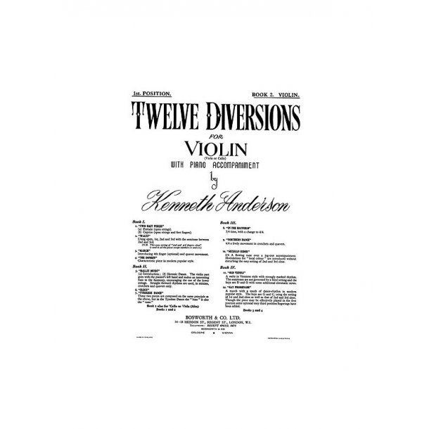 K. Anderson: Twelve Diversions 2