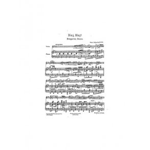 Franz Drdla: Hungarian Dances Op.30 No.4 'Hej Haj'