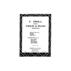 Franz Drdla: Hungarian Dances Op.30 No.5 'Kalvesai Emlek'