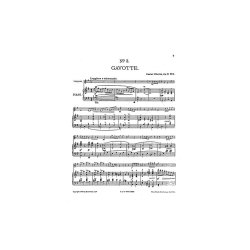 Gustav Ellerton: Gavotte For Violin And Piano Op.21 No.3