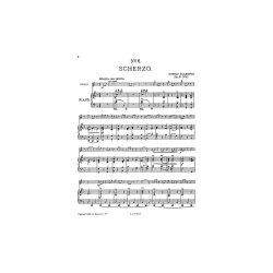 Gustav Ellerton: Scherzo For Violin And Piano Op.21 No.6