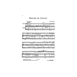 Musin, O Mazurka De Concert Vln/Pf