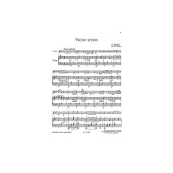 Oskar Nedbal: Valse Triste (Violin/Piano)