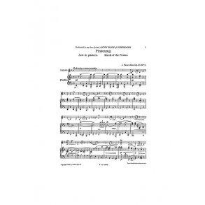 Johannes Palaschko: March Of The Pirates Op.65 No.5 (Violin/Piano)