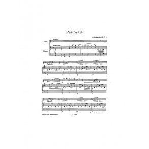 Oskar Rieding: Pastorale Op.23 No.1