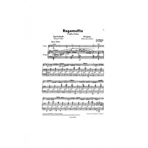 Joe Rixner: Ragamuffin (Violin/Piano)