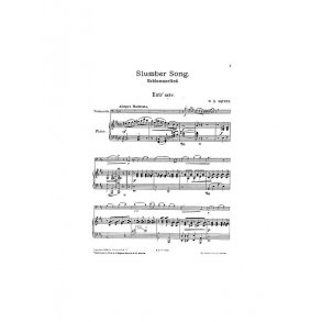 W. H. Squire: Slumber Song For Cello And Piano