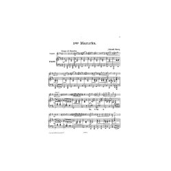 Henry, J H Mazurka No.3 In D Vln/Pf