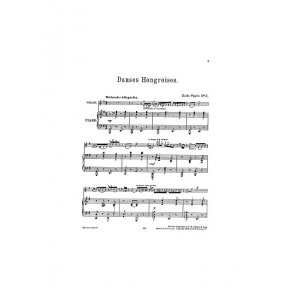 Guido Papini: Hungarian Dance No.2 In G For Violin And Piano