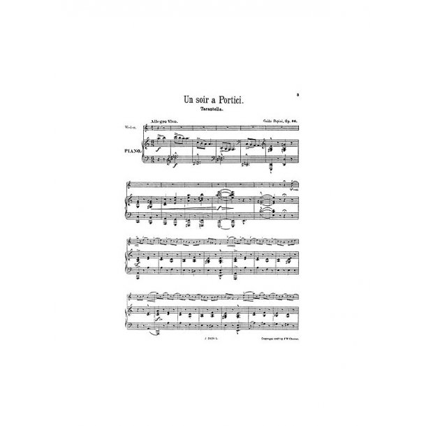 Guido Papini: Un Soir A Portici