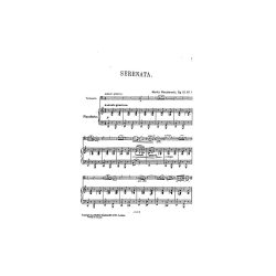 Moritz Moszkowski: Serenade For Cello And Piano Op.15 No.1