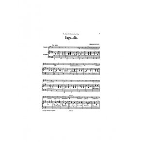 Henry, J H Bagatelle Vln/Pf