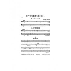 Anderson, K Diversions Bk1 Vlc/Pf