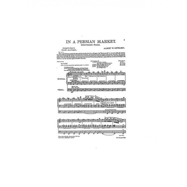 Albert Ketelbey: In A Persian Market (Organ)