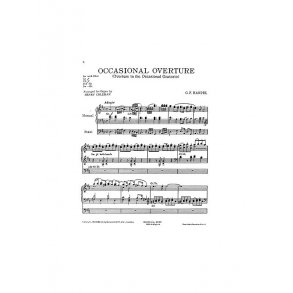 G. F. Handel: Overture To The Occasional Oratorio (Organ)