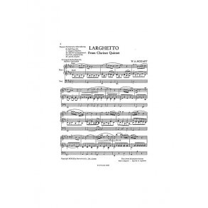 W. A. Mozart: Larghetto From Clarinet Quintet (Organ)