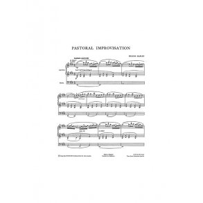 Felton Rapley: Pastoral Improvisation For Organ