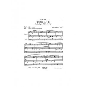 George Thalben-Ball: Tune In E For Organ